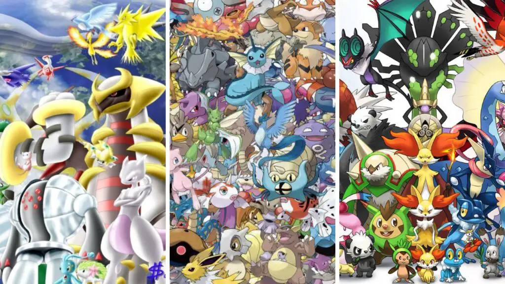 As Diferenças Entre os Pokémon Lendários e Comuns
