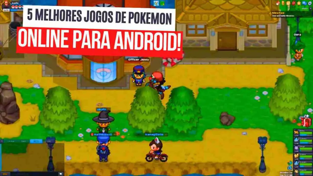 5 MELHORES JOGOS DE POKEMON PARA CELULAR EM 3D! 