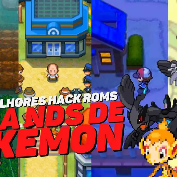 Top 5 Melhores hack roms de pokémon para nds de 2024