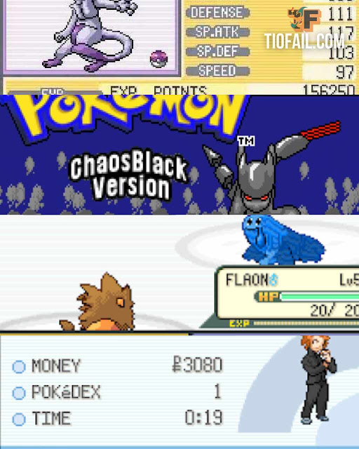 Pokémon Chaos Black Pokémon Chaos Black