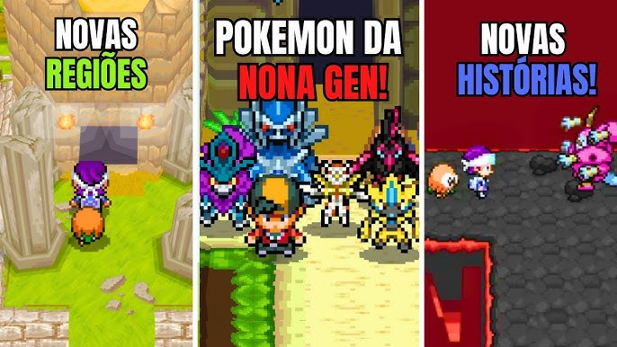 Top 5 Melhores hack roms de pokémon para nds de 2024