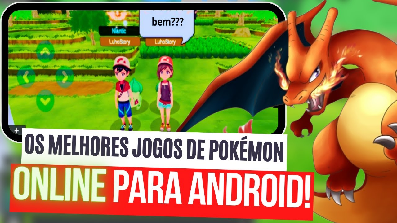 5 Melhores jogos de Pokémon online para CELULAR de 2023