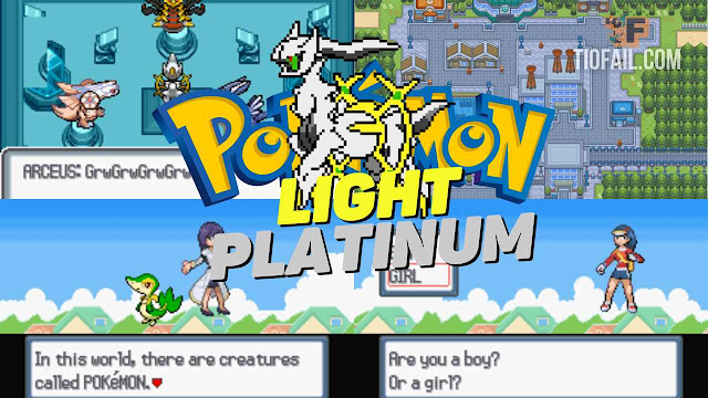 Pokemon Light Platinum cover art