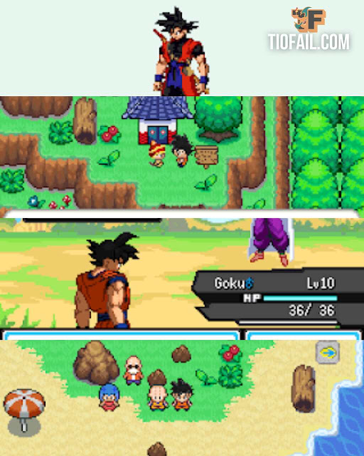 Pokémon DBZ Legend of Kakarot GBA