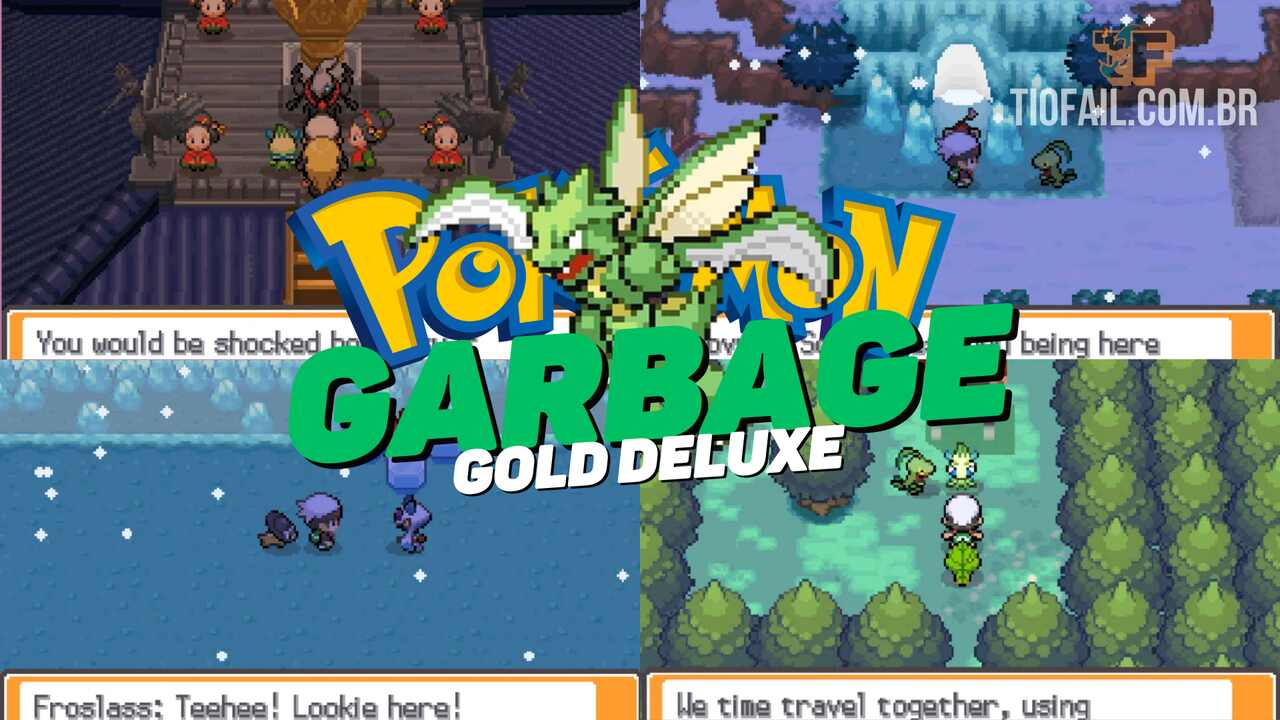 Pokémon Garbage Gold Deluxe NDS ROM Hack