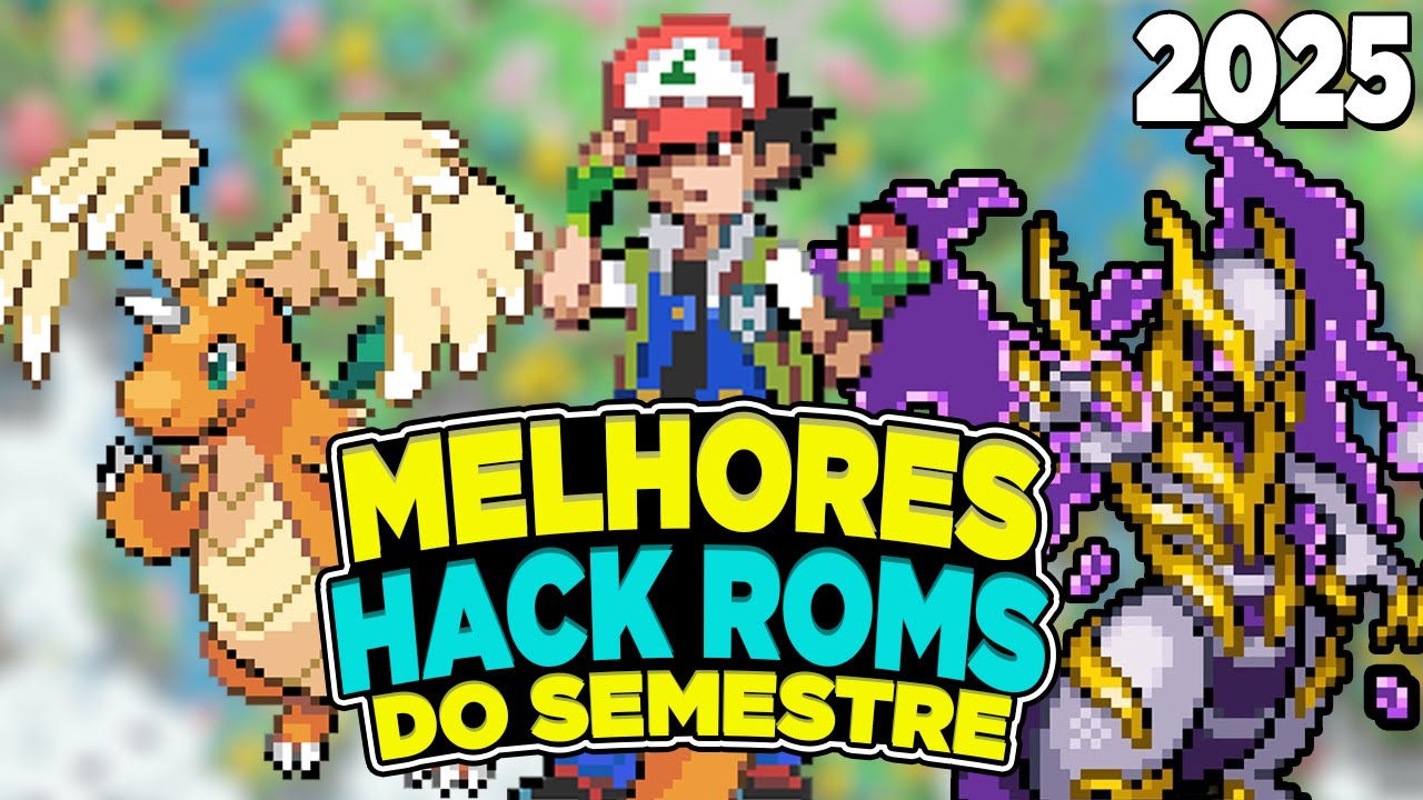 TOP 10 Melhores Hack ROMs de Pokémon – Julho 2025