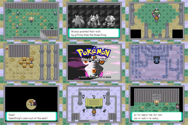Pokémon The Unown King Pokémon The Unown King
