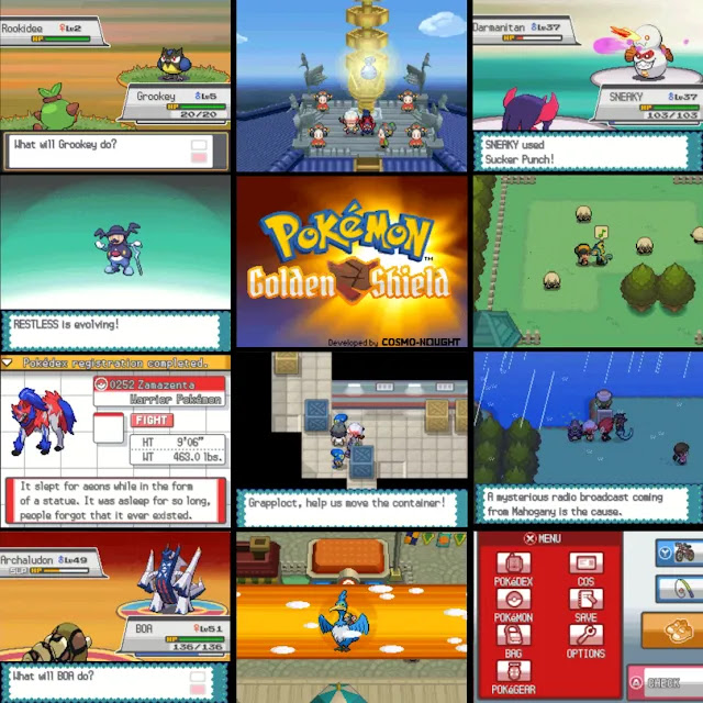 Pokemon Golden Shield Pokemon Golden Shield