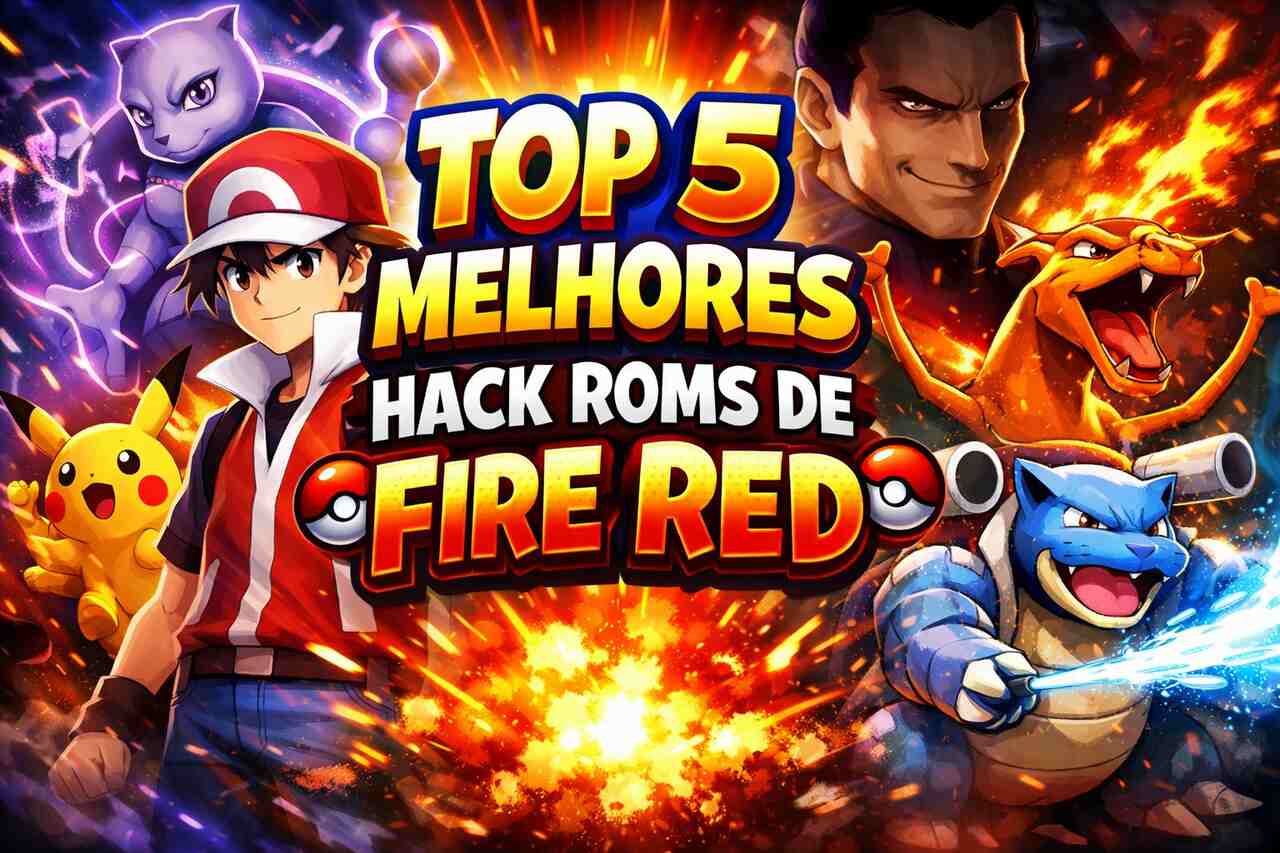 TOP 5 Hack Rom de POKEMON FIRE RED