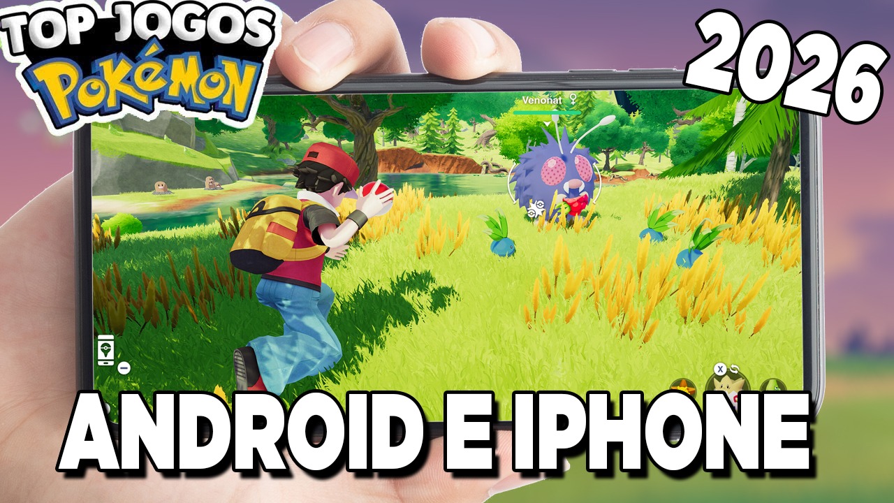 TOP Jogos de POKEMON para ANDROID e IPHONE de 2026