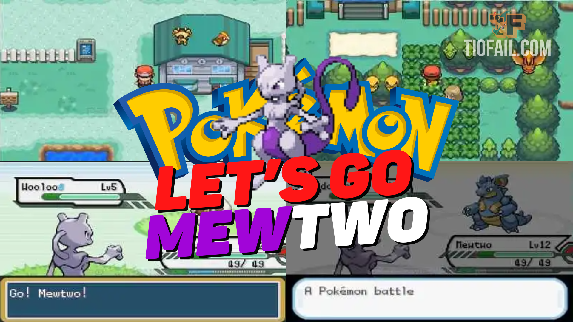 Pokemon Let’s go Mewtwo