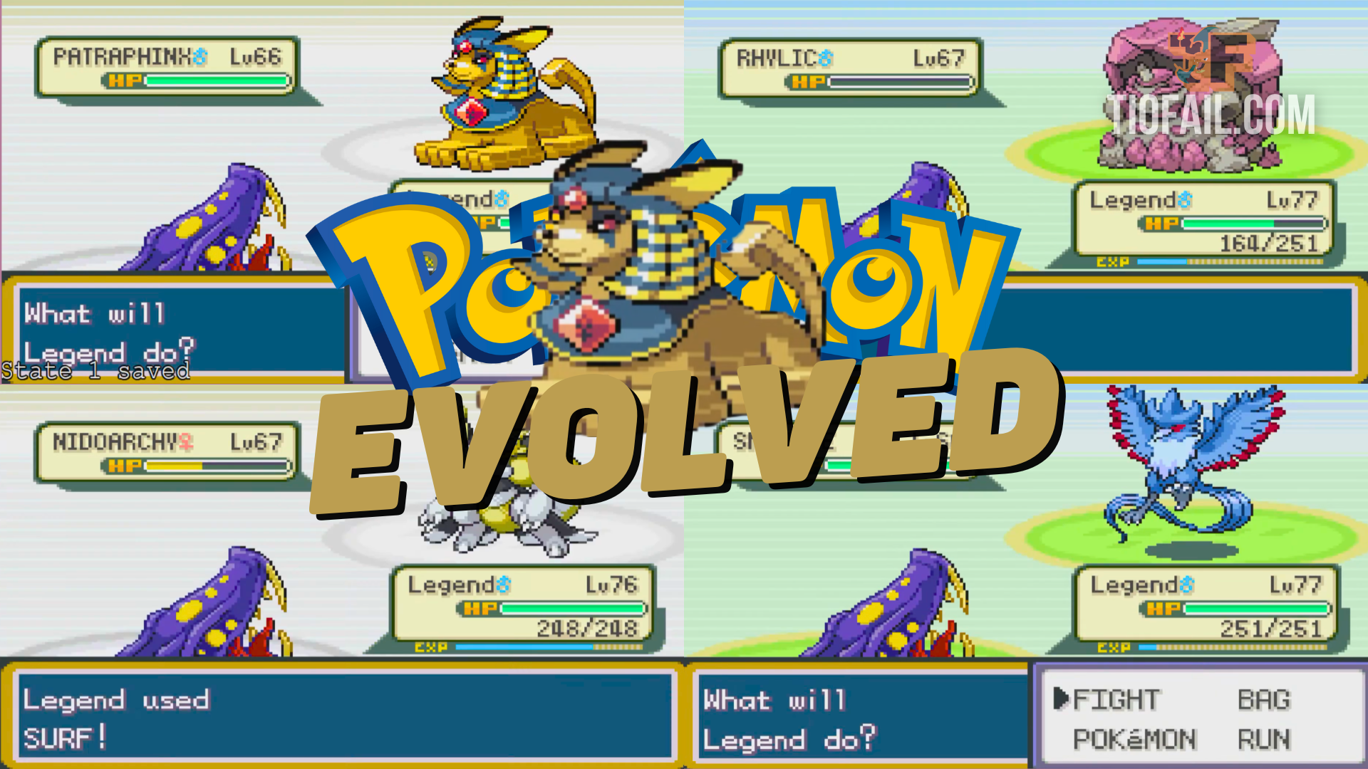 Pokemon Evolved
