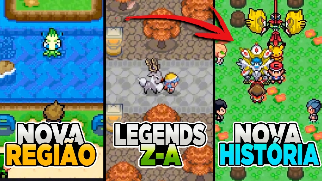 TOP 10 Novos Hack ROMs de Pokémon-tiofail