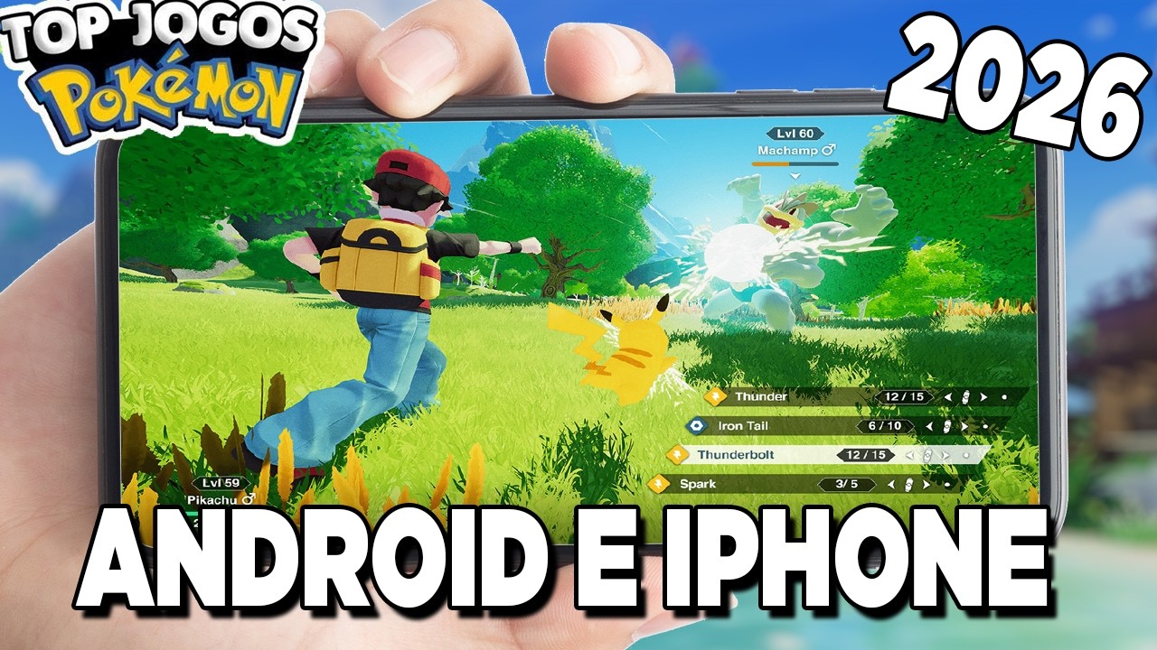 TOP 5 Melhores jogos de Pokémon para Android e Iphone - Setembro 2026